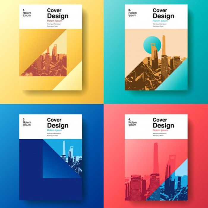Book Cover Design for Traditional Branding Kit pages