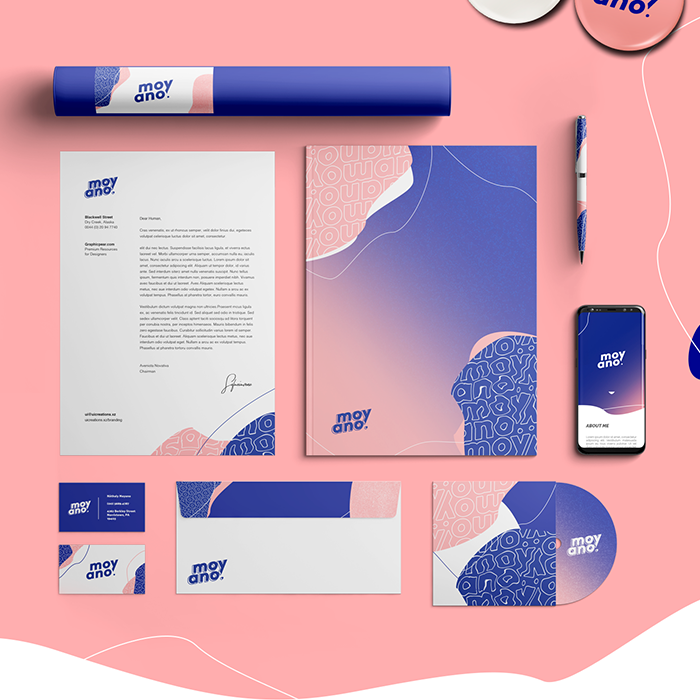 Letterhead Design for Traditional Branding Kit pages