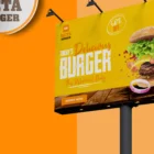 Meta Burger Innovative Brand Identity