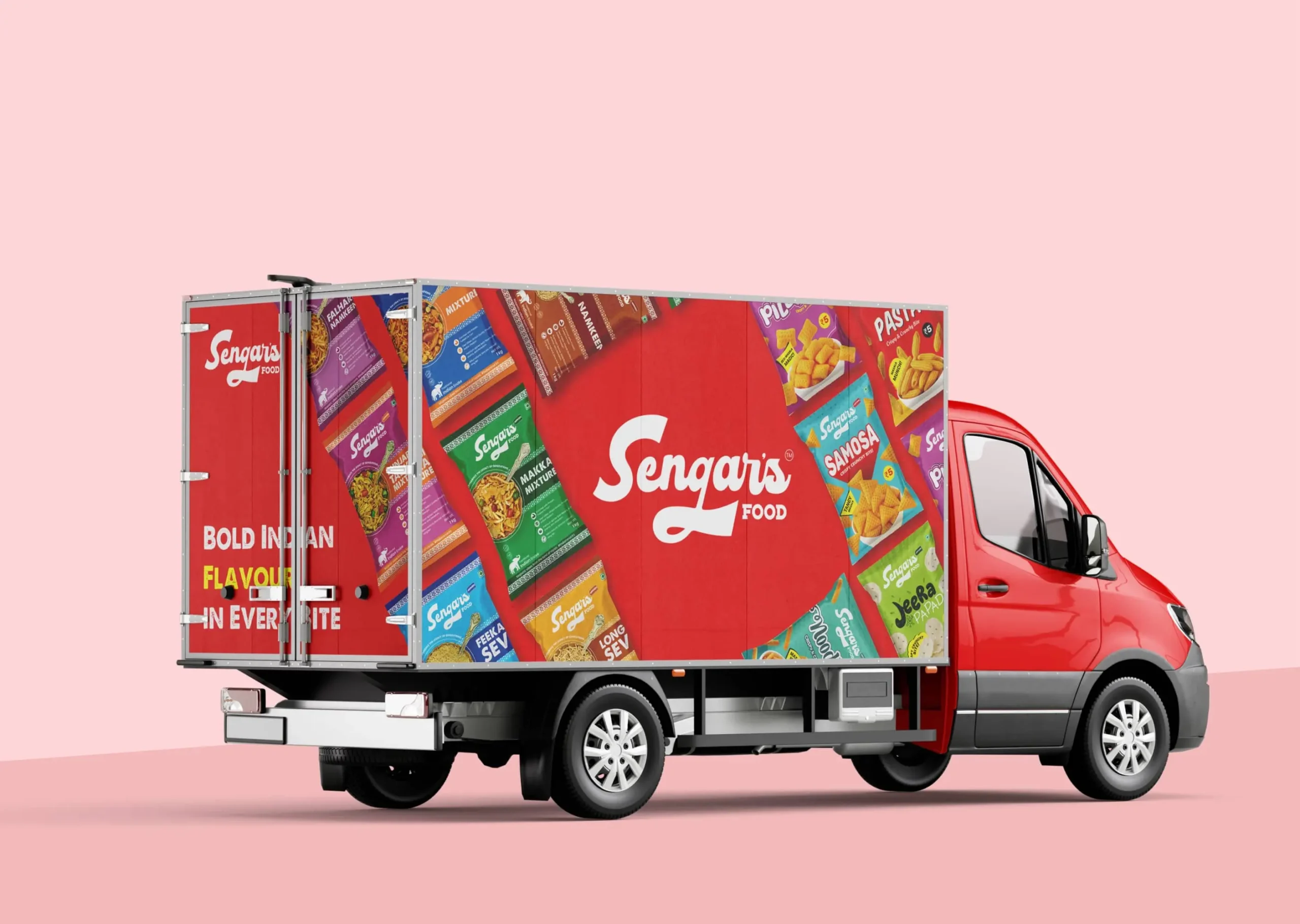 Sengar's Food Brand Identity Design