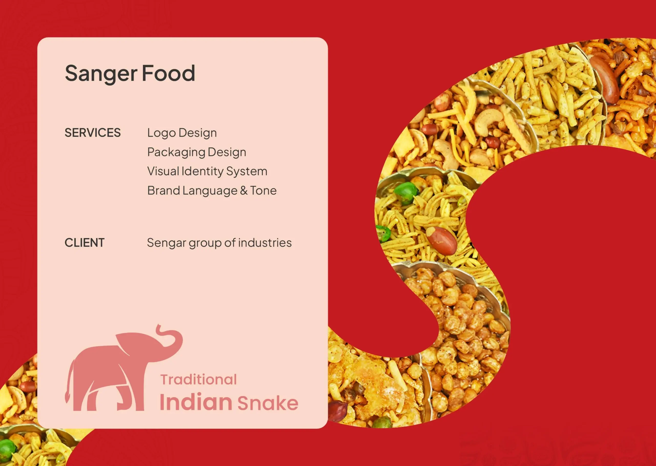 Sengar's Food Brand Identity Design