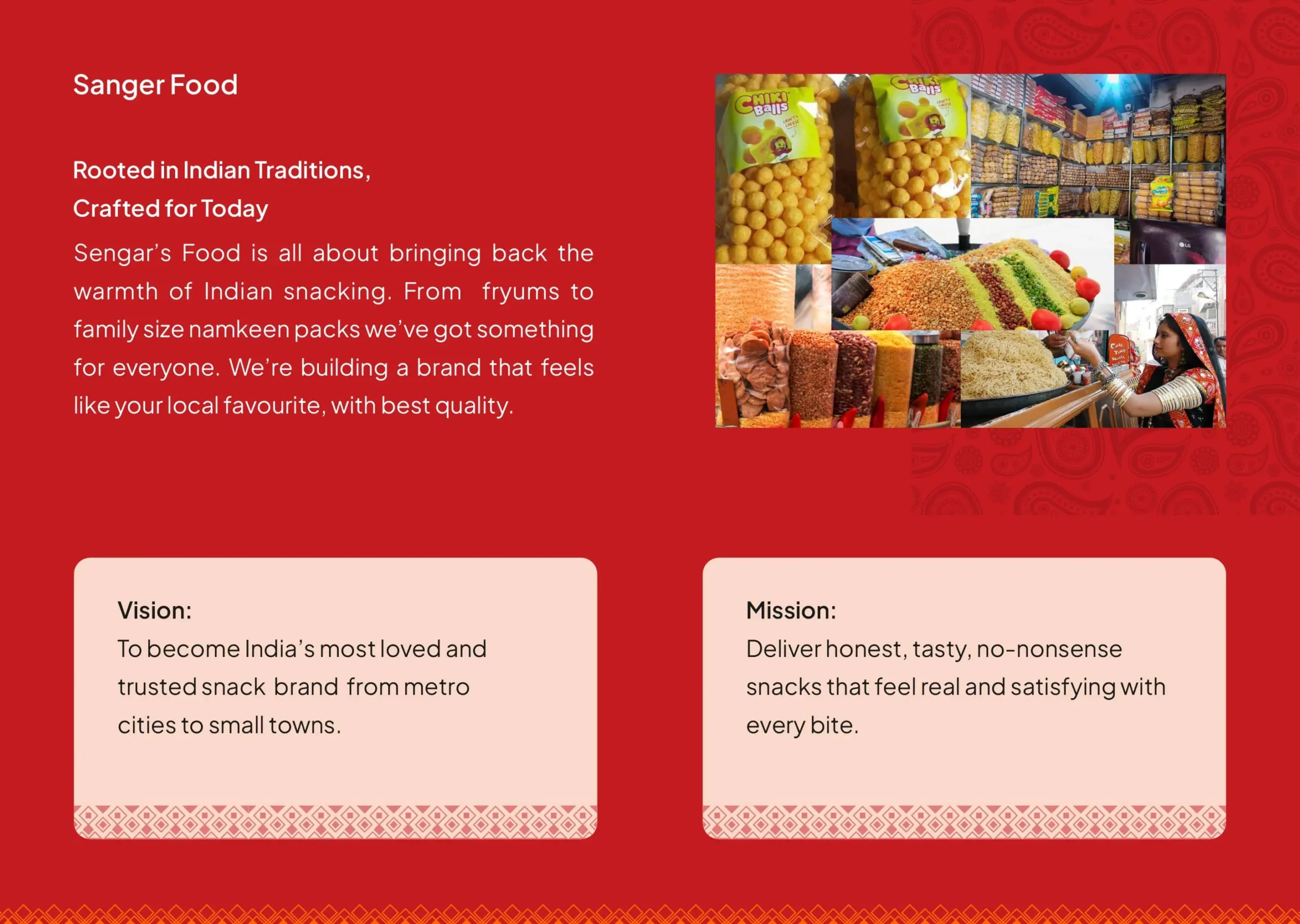 Sengar's Food Brand Identity Design