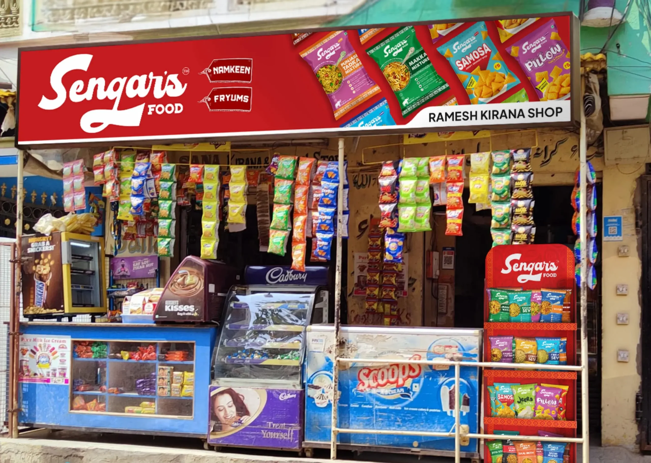 Sengar's Food Brand Identity Design