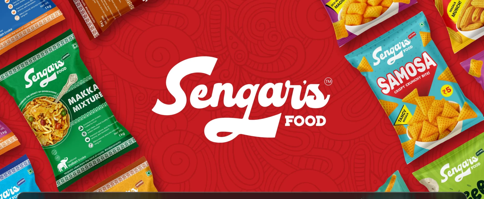Sengar's Food Brand Identity Design