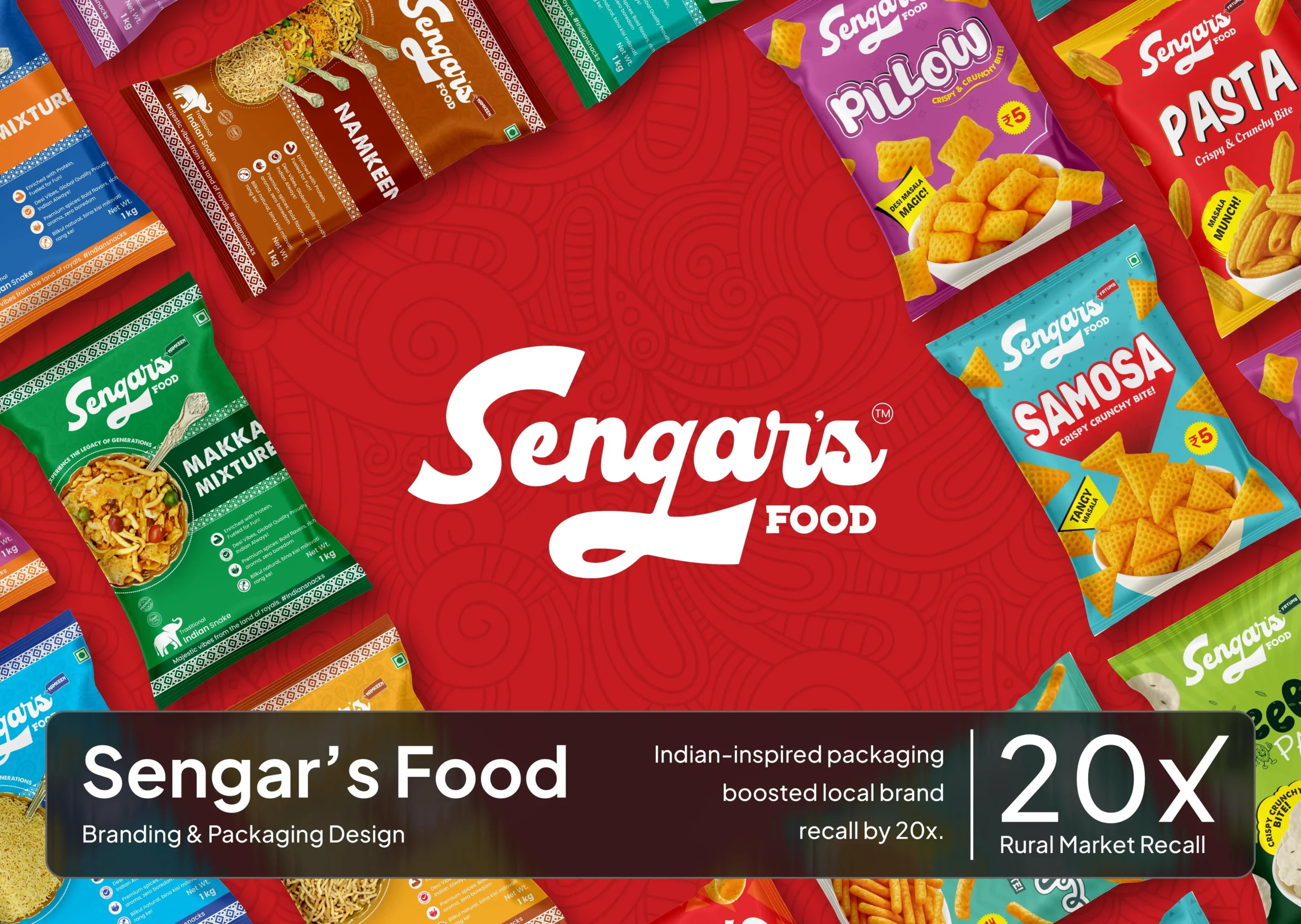Sengar's Food Brand Identity Design