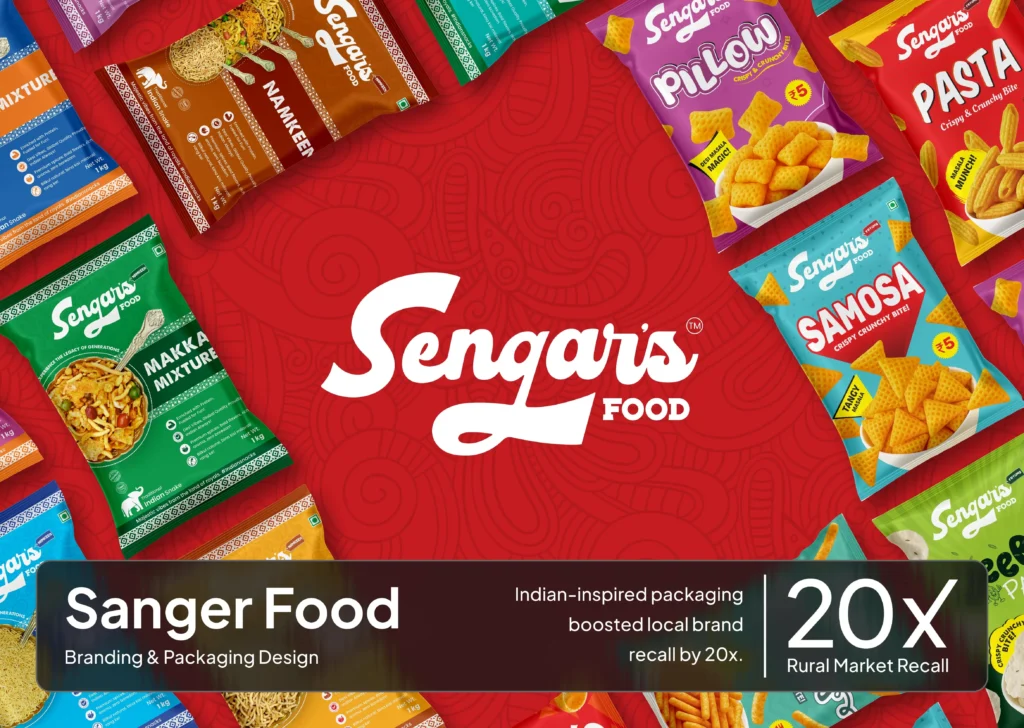 Sengar's Food Brand Identity Design