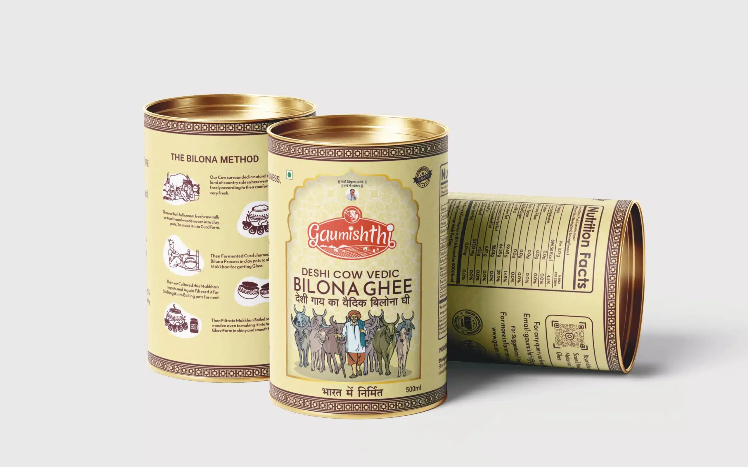 Gaumishthi Brand Identity Design