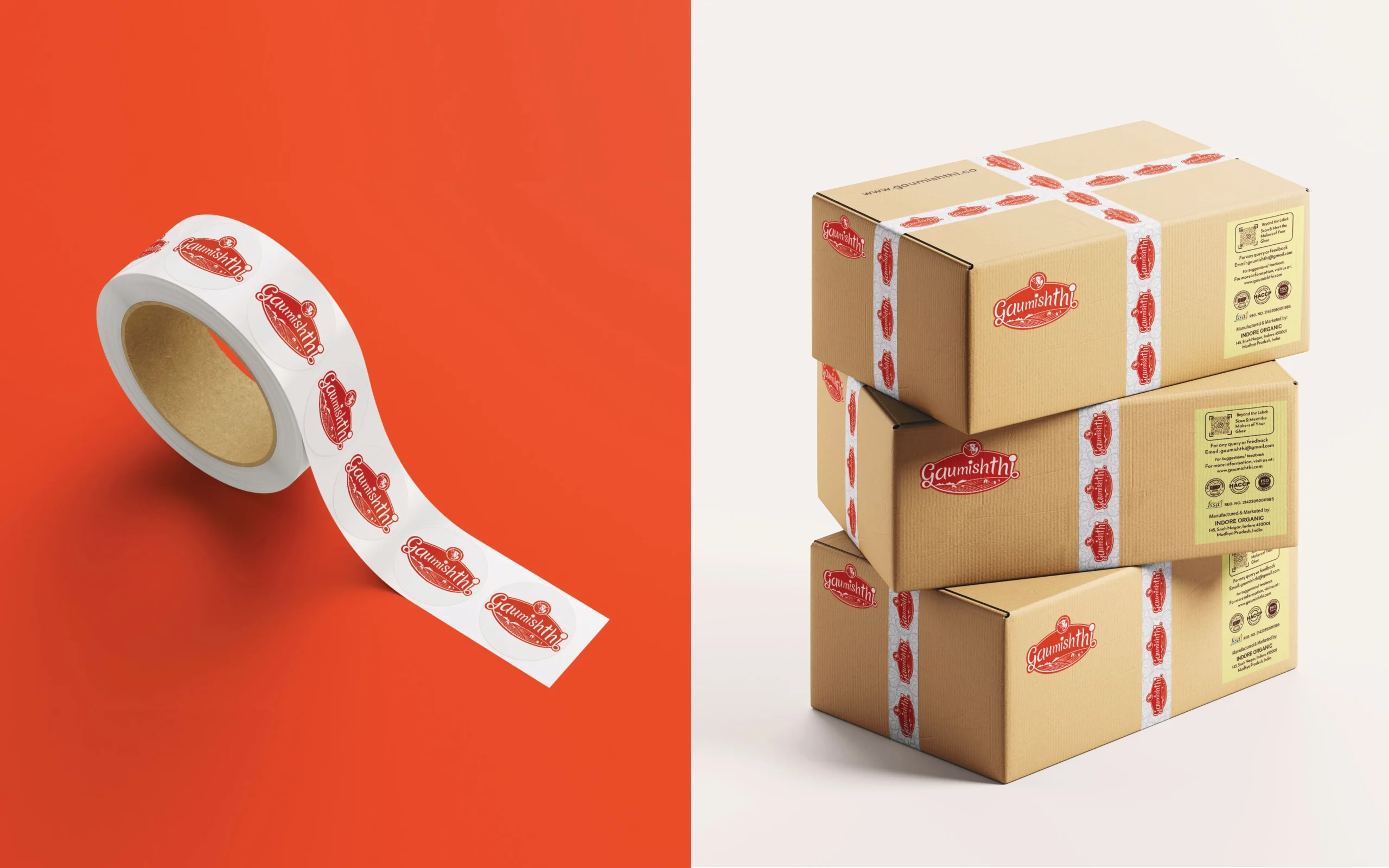 Gaumishthi Brand Identity Design