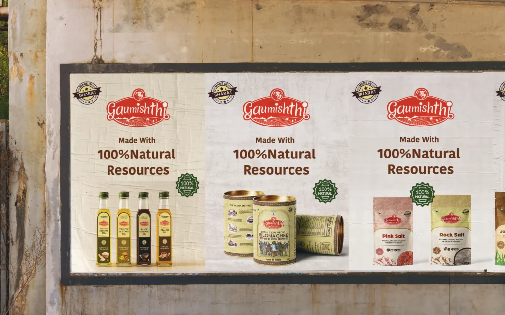 Gaumishthi Brand Identity Design