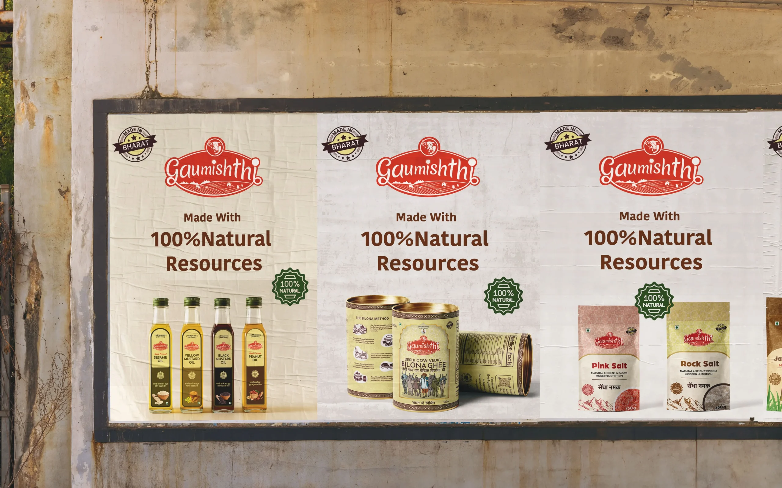 Gaumishthi Brand Identity Design