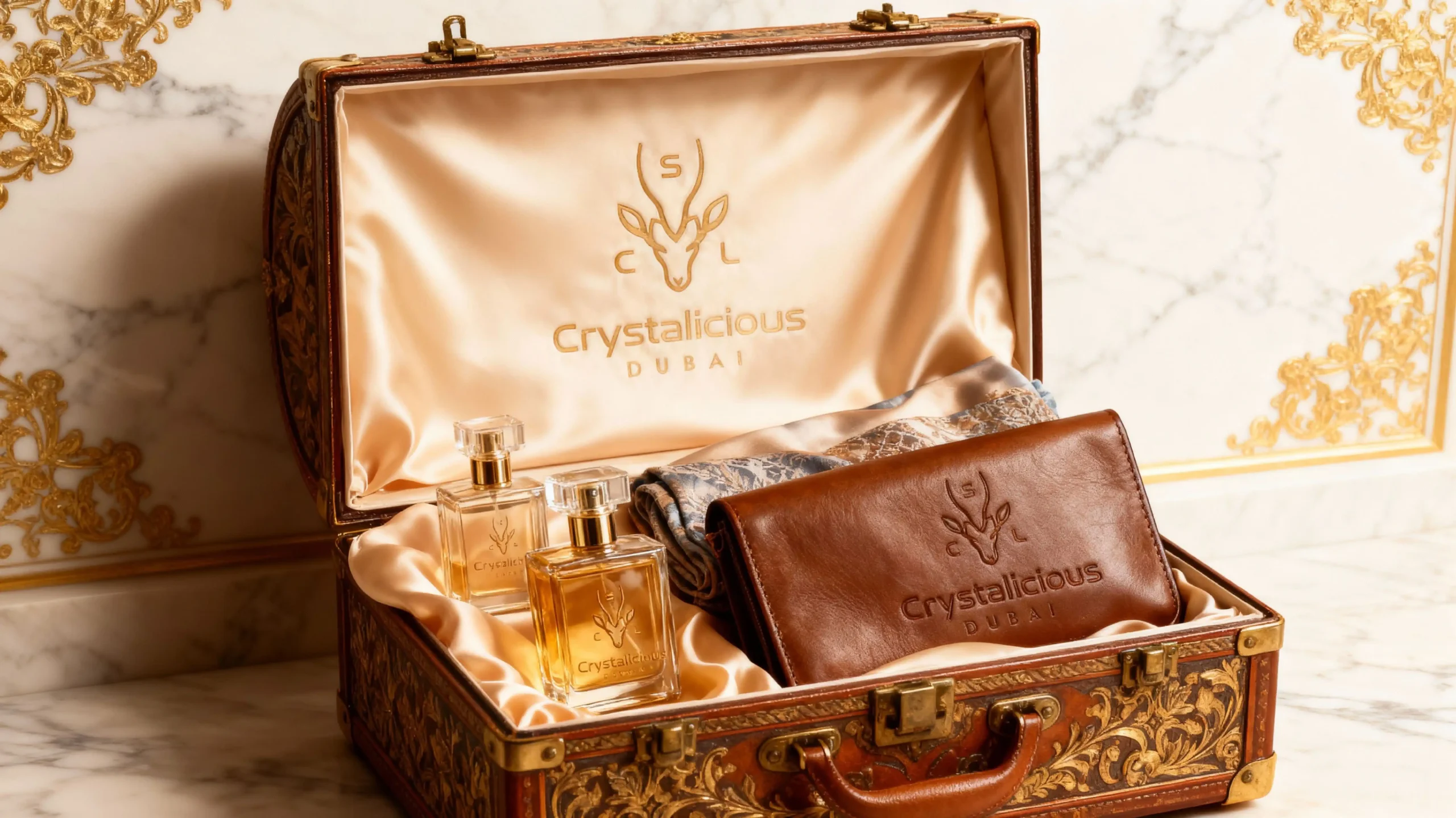 Crystalicious Dubai Brand Identity