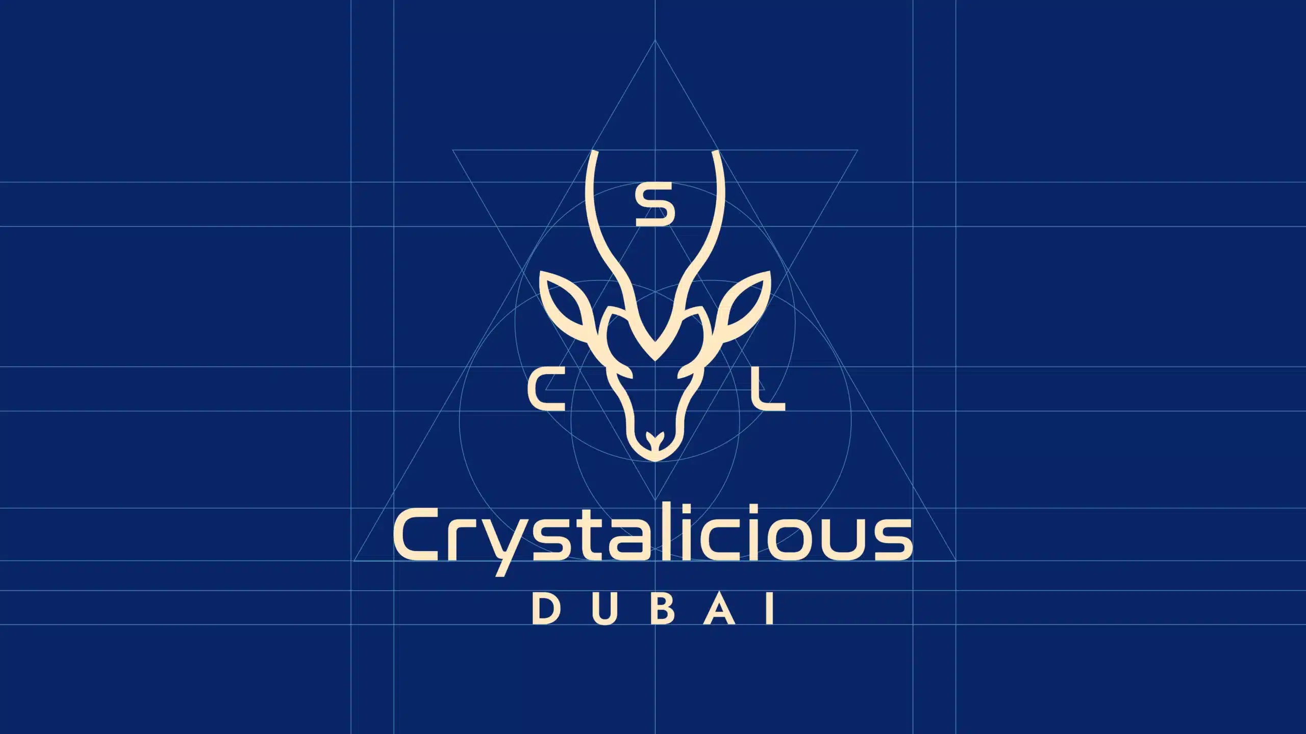 Crystalicious Dubai Brand Identity