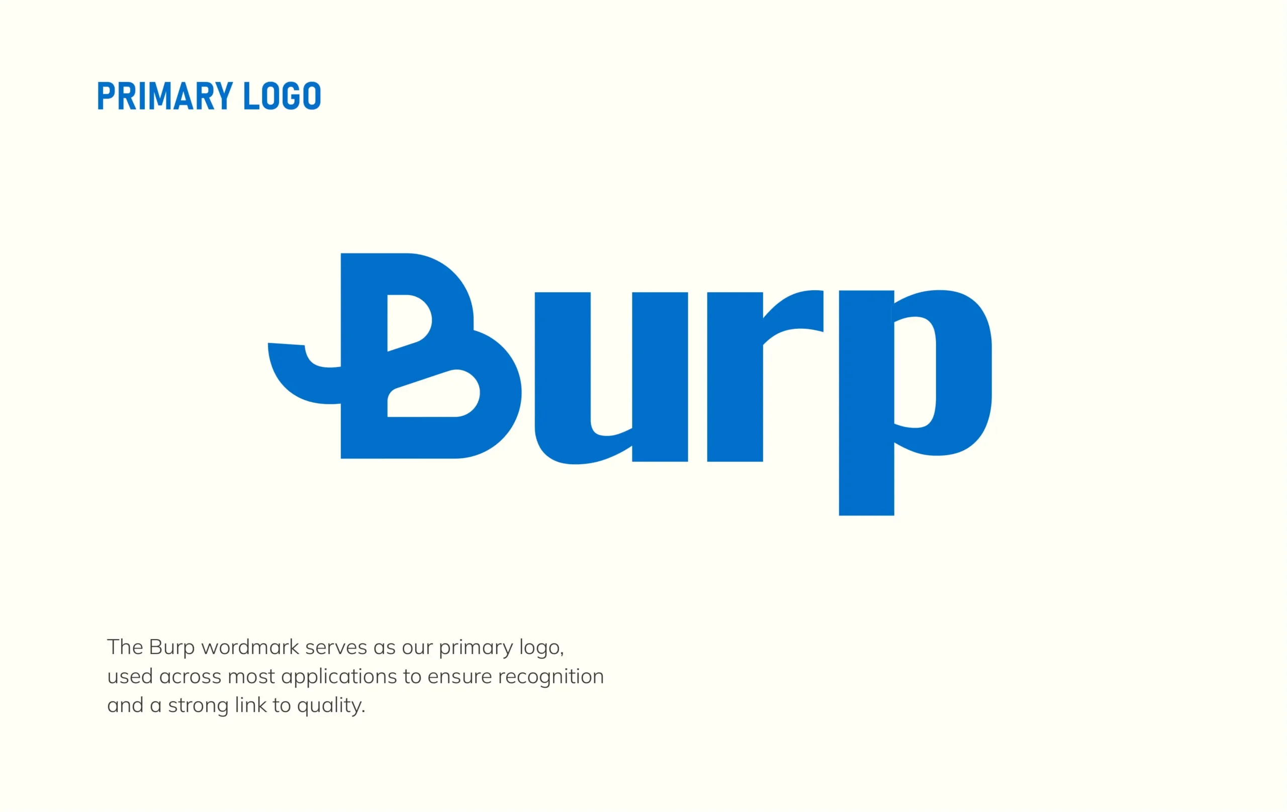 Burp Brand Identity and Brand Strategy