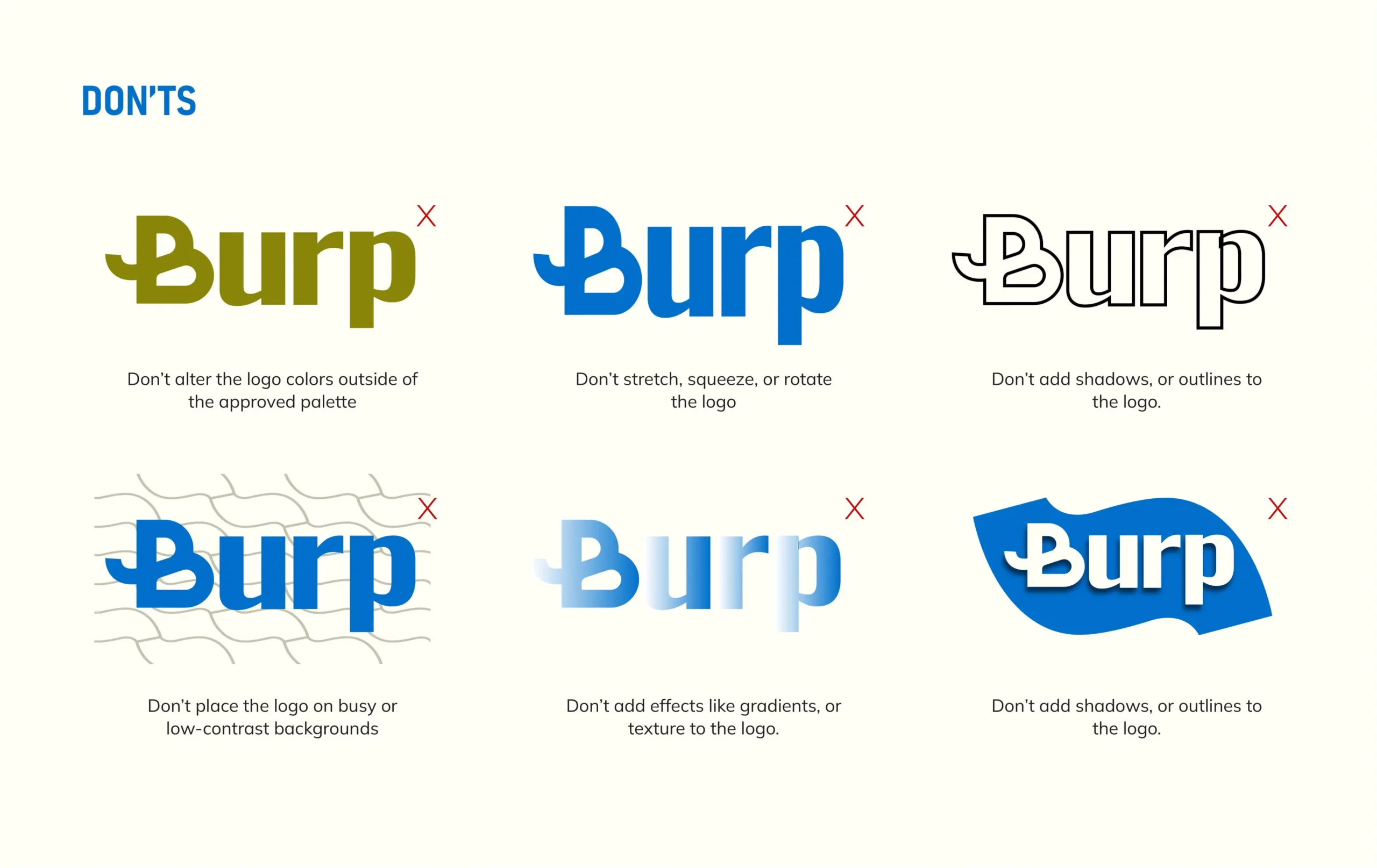 Burp Brand Identity and Brand Strategy