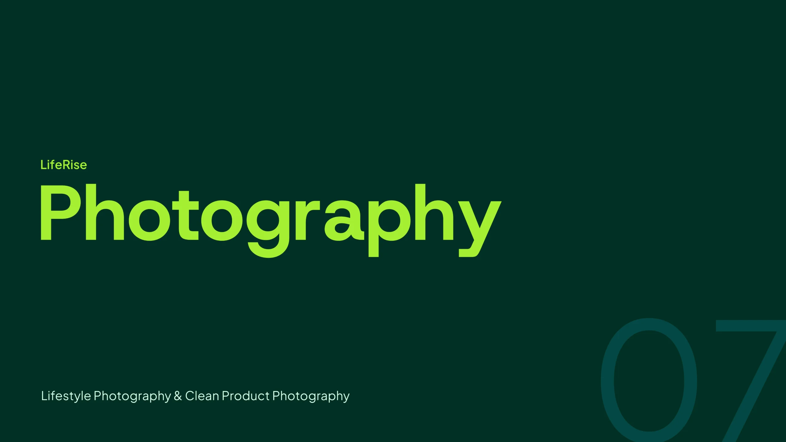 LifeRise Brand Identity and Brand Strategy