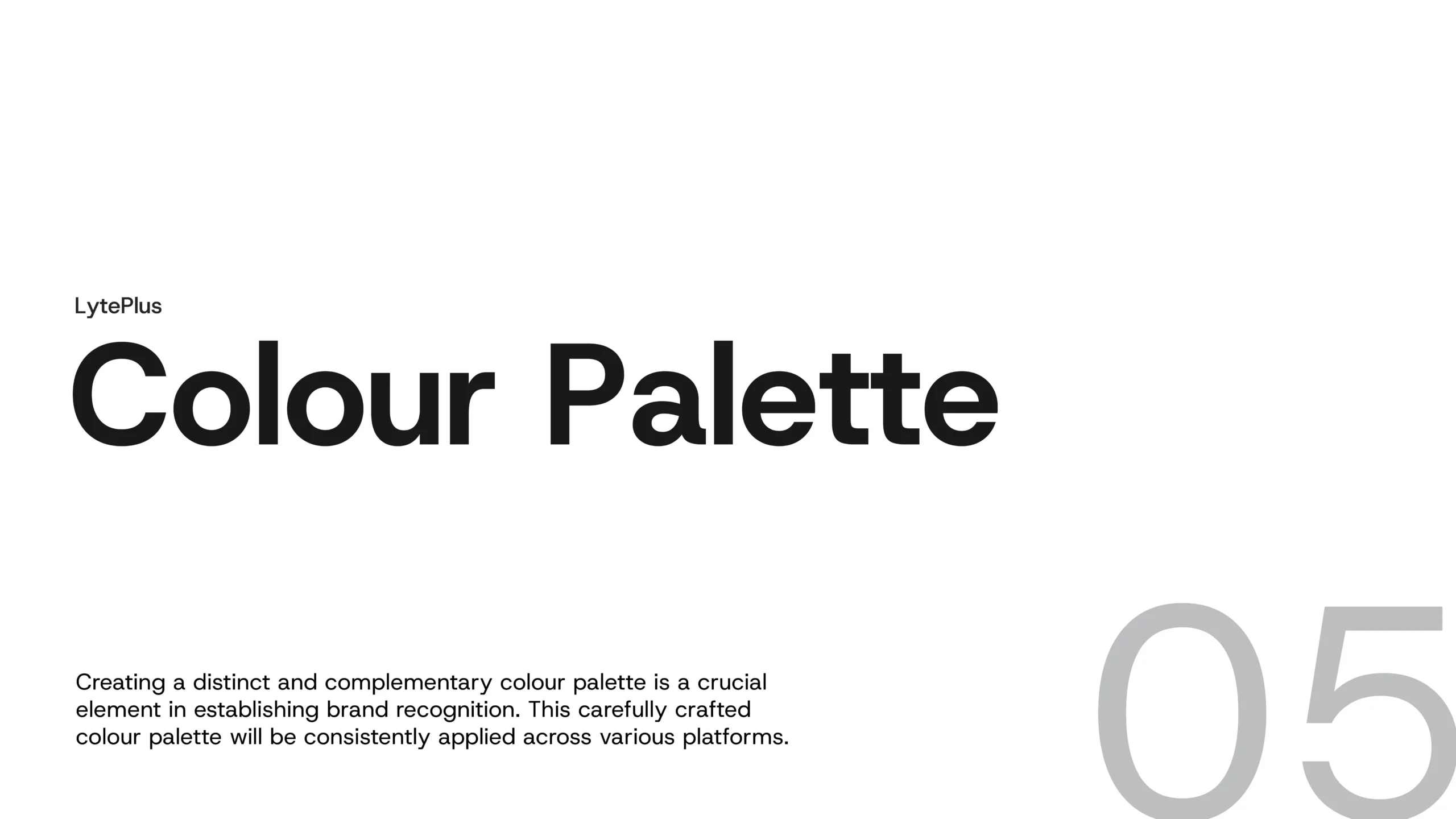 LytePlus Brand Identity and Brand Strategy