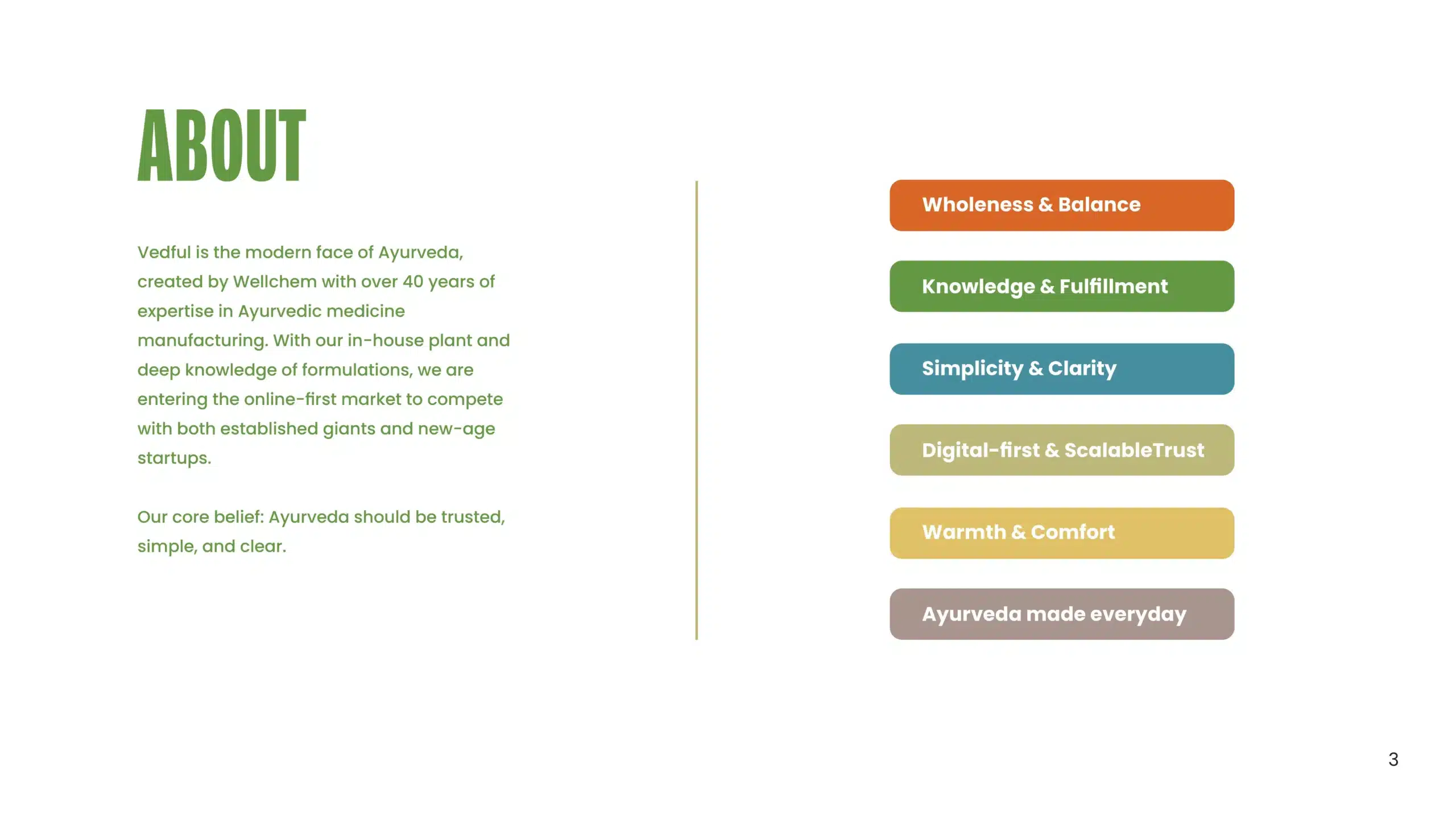 Vedful Brand Identity and Brand Strategy